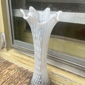 Elegant White Vase